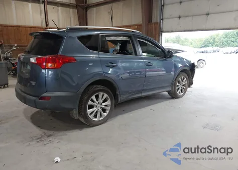 2014 Toyota Rav4 Limited z USA, uszkodzony, nr VIN 2T3DFREV5EW208760